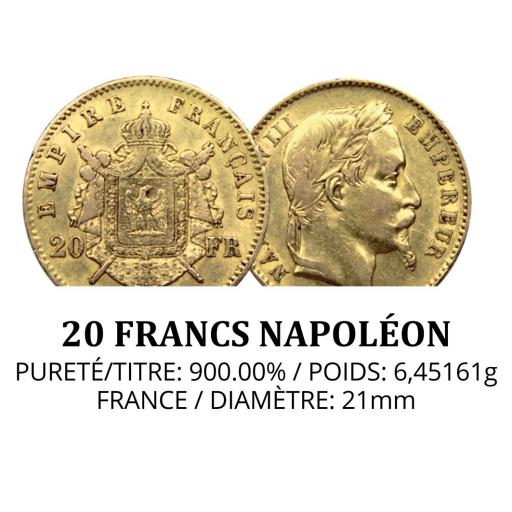 20 F Napoléon